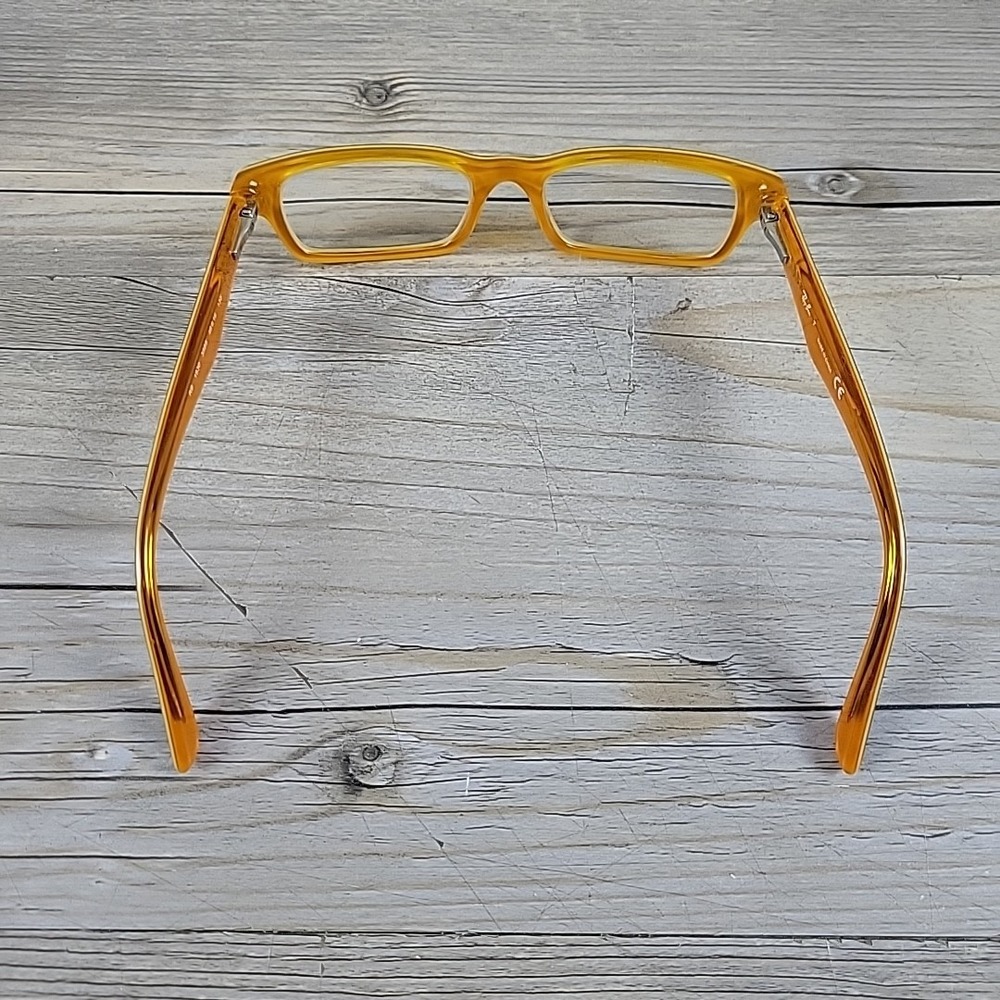 Ray-Ban Jr RB‎ 1530 3588 Brown Orange Rectangle Eyeglasses Frames 48-16 130 - Picture 11 of 11